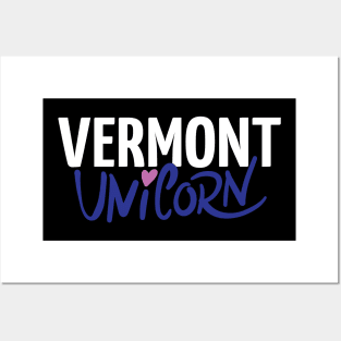 Vermont Unicorn Posters and Art